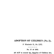 Adoption of Children Act Amendment Act (No. 2) 1953